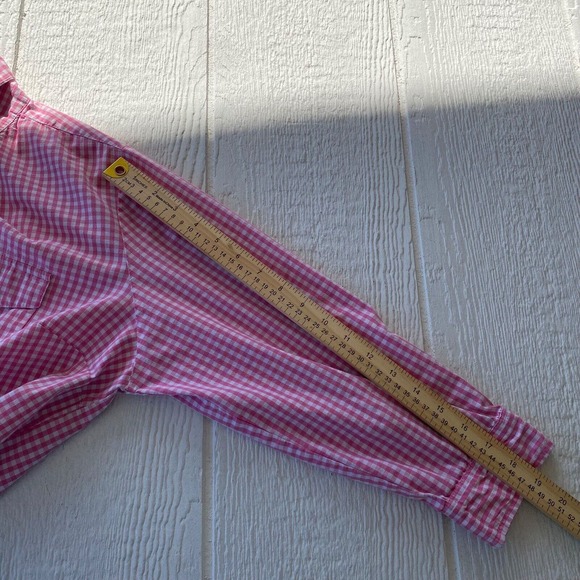 Coral Bay Button Up Shirt L Pink Floral Bull Skull Embroidered Western Cowgirl - Picture 14 of 15